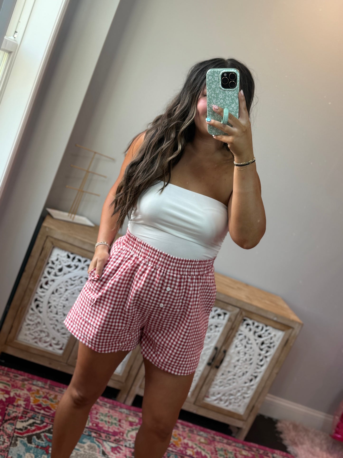 Gingham Picnic Shorts