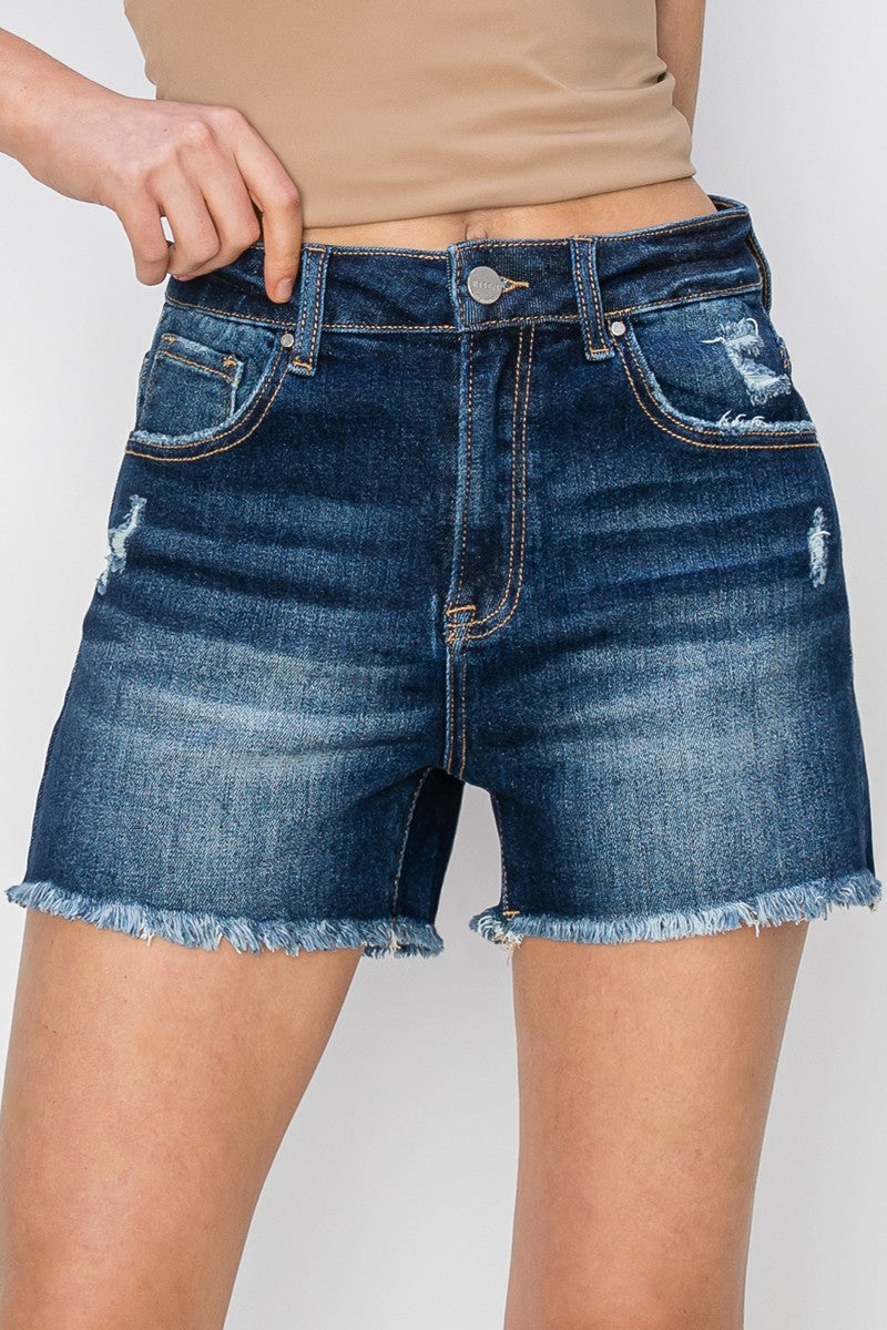 Dolly Dark Denim Shorts