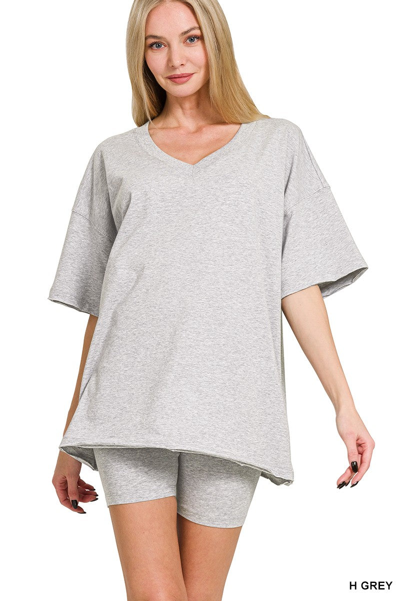 Lazy Sunday Set - Heather Grey
