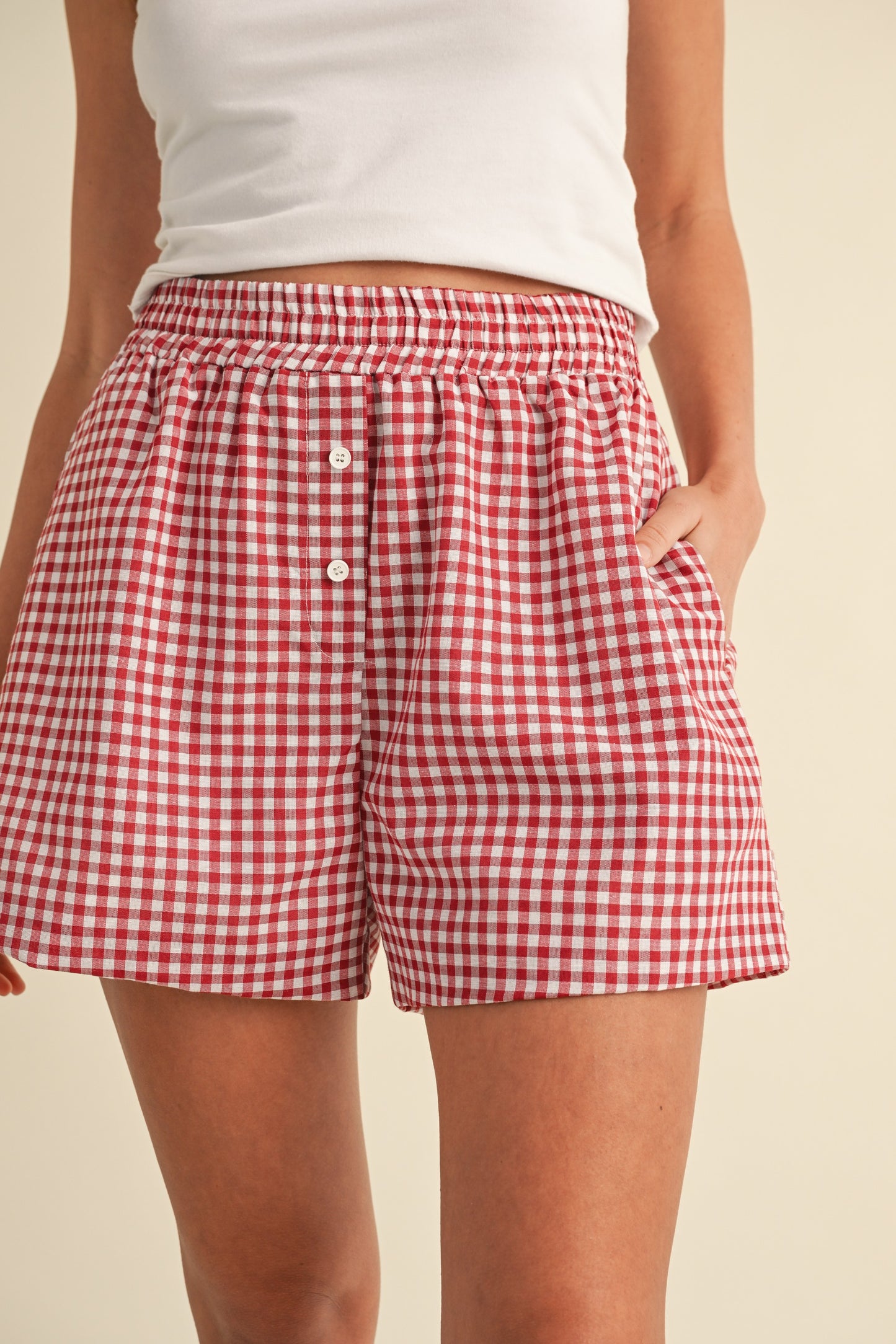 Gingham Picnic Shorts
