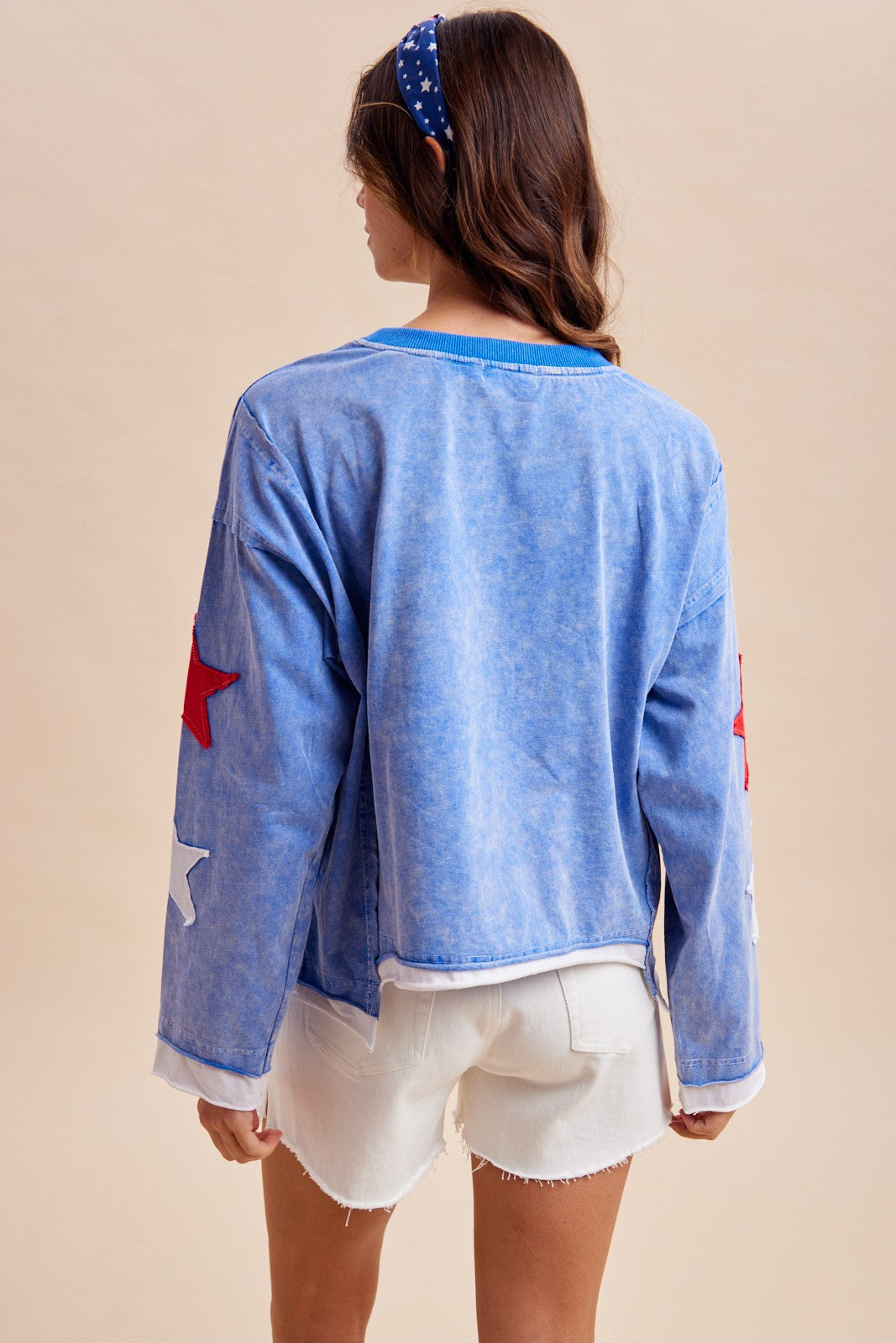 Summer Stars Long Sleeve Top
