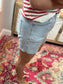 Star Studded Denim Shorts