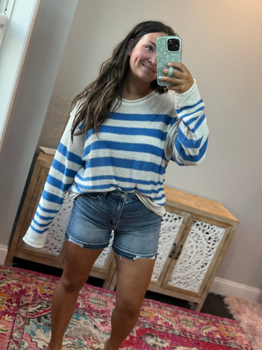 Oversized Knit Summer Sweater