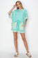 Oversized Reverse Contrast Set - Mint