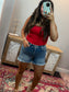 Medium Wash Zenana Denim Shorts
