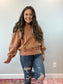 Allie Acid Wash Oversized Pullover