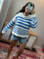 Oversized Knit Summer Sweater