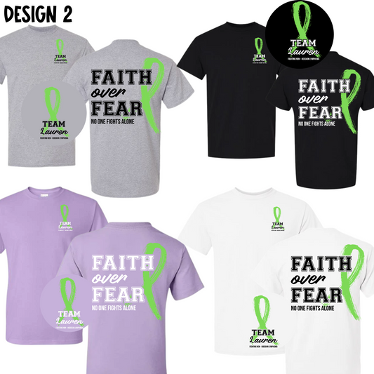 Lauren's Fundraiser T-Shirts