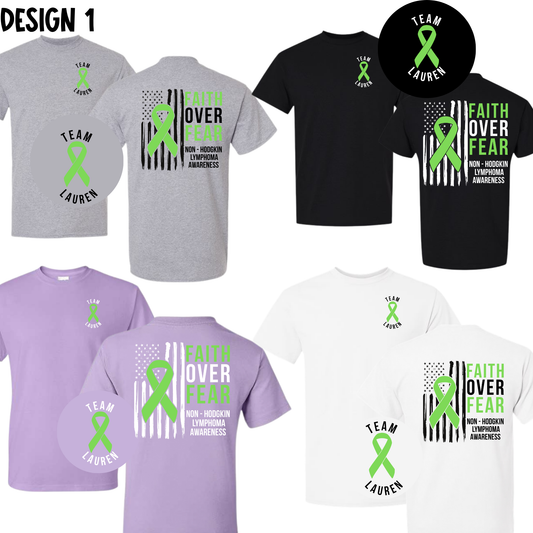 Lauren's Fundraiser T-Shirts
