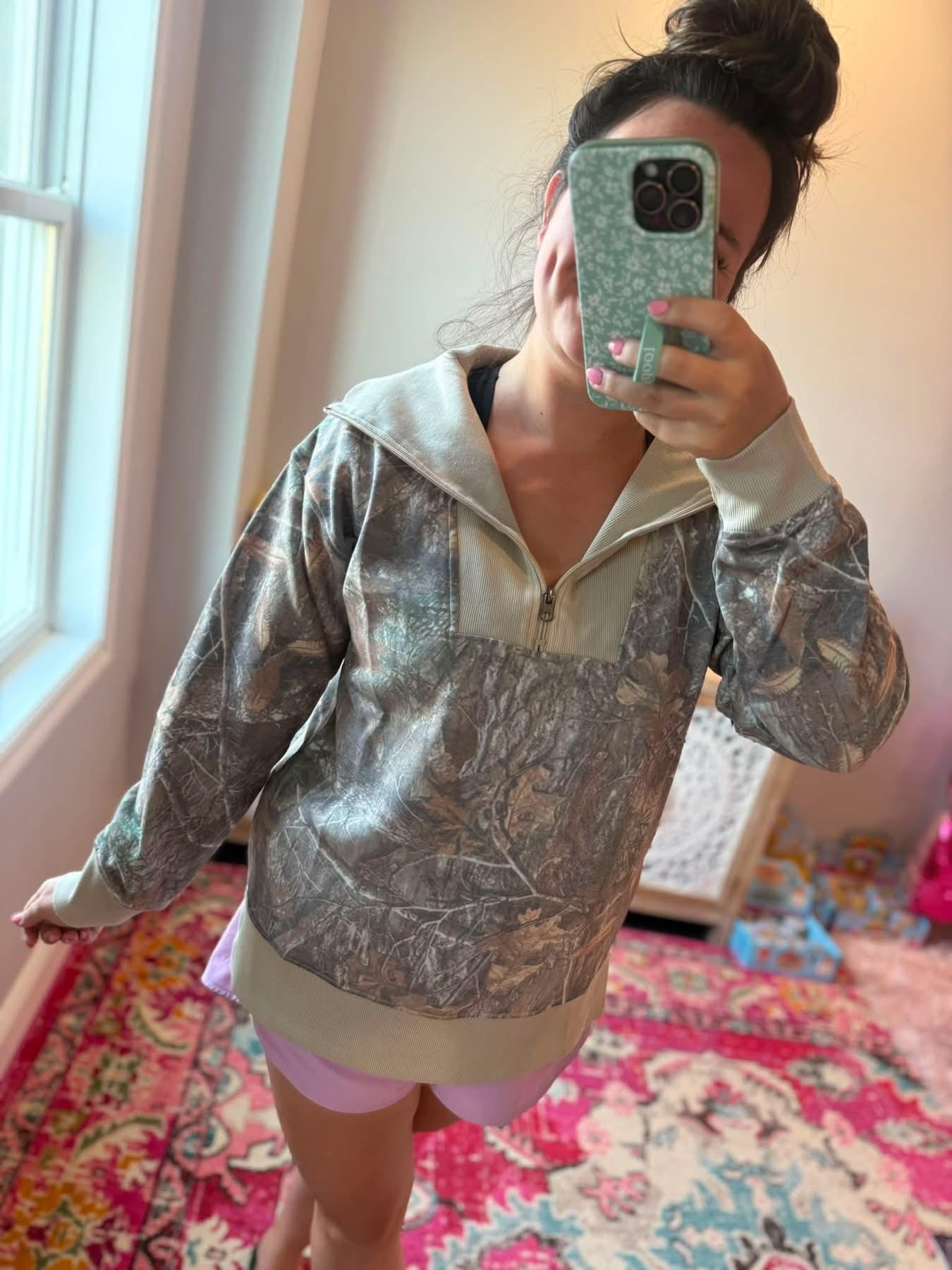 Camo Crush 1/4 Zip